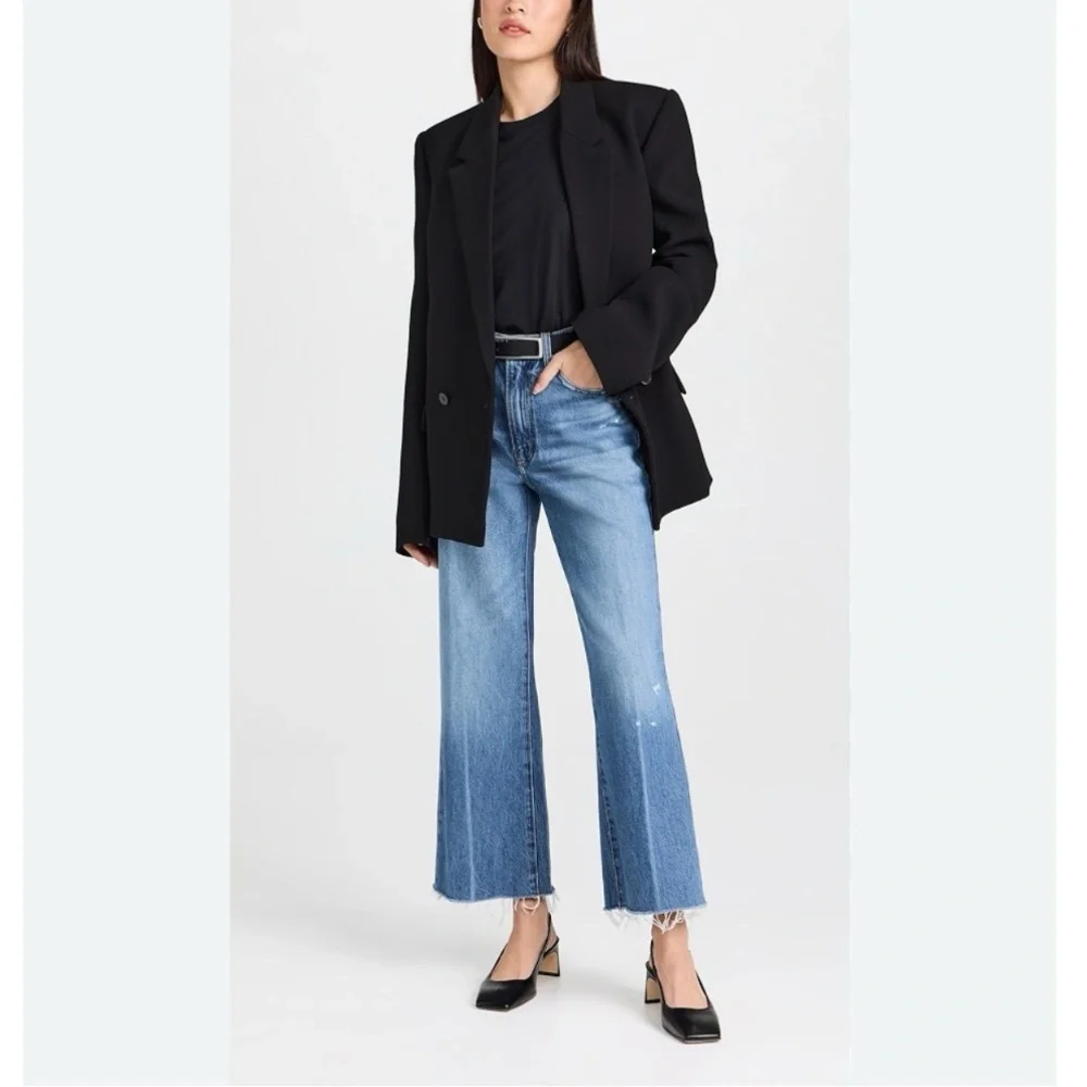 Aeyde Eliza Nappa Leather Black Heels